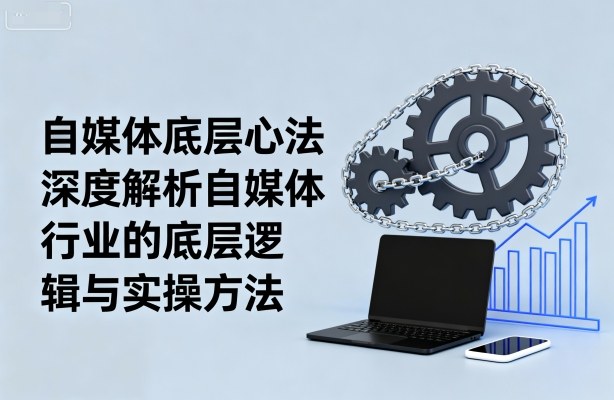 自媒体底层心法,深度解析自媒体行业的底层逻辑与实操方法-致富学堂