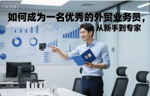 如何成为一名优秀的外贸业务员,从新手到专家-致富学堂