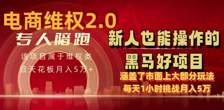 电商维权 4.0 如何做到月入 5 万+每天 1 小时新人也能快速上手【仅揭秘】-致富学堂