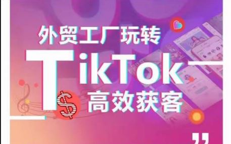 外贸工厂玩转TikTok高效获客，多种引流方式与账号定位技巧，拆解爆款短视频打造成功案例-致富学堂