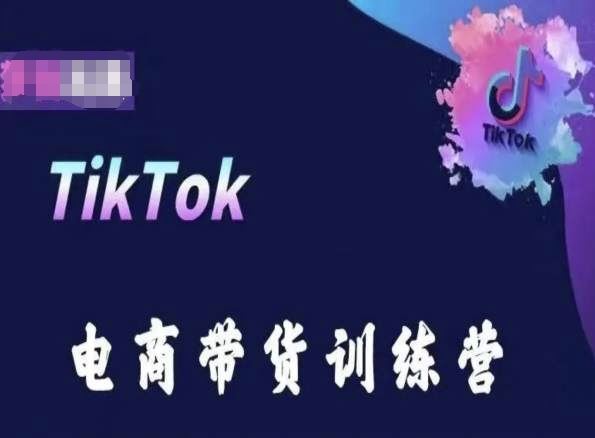 TikTok电商带货训练营，跟随时代潮流，跨境掘金-致富学堂