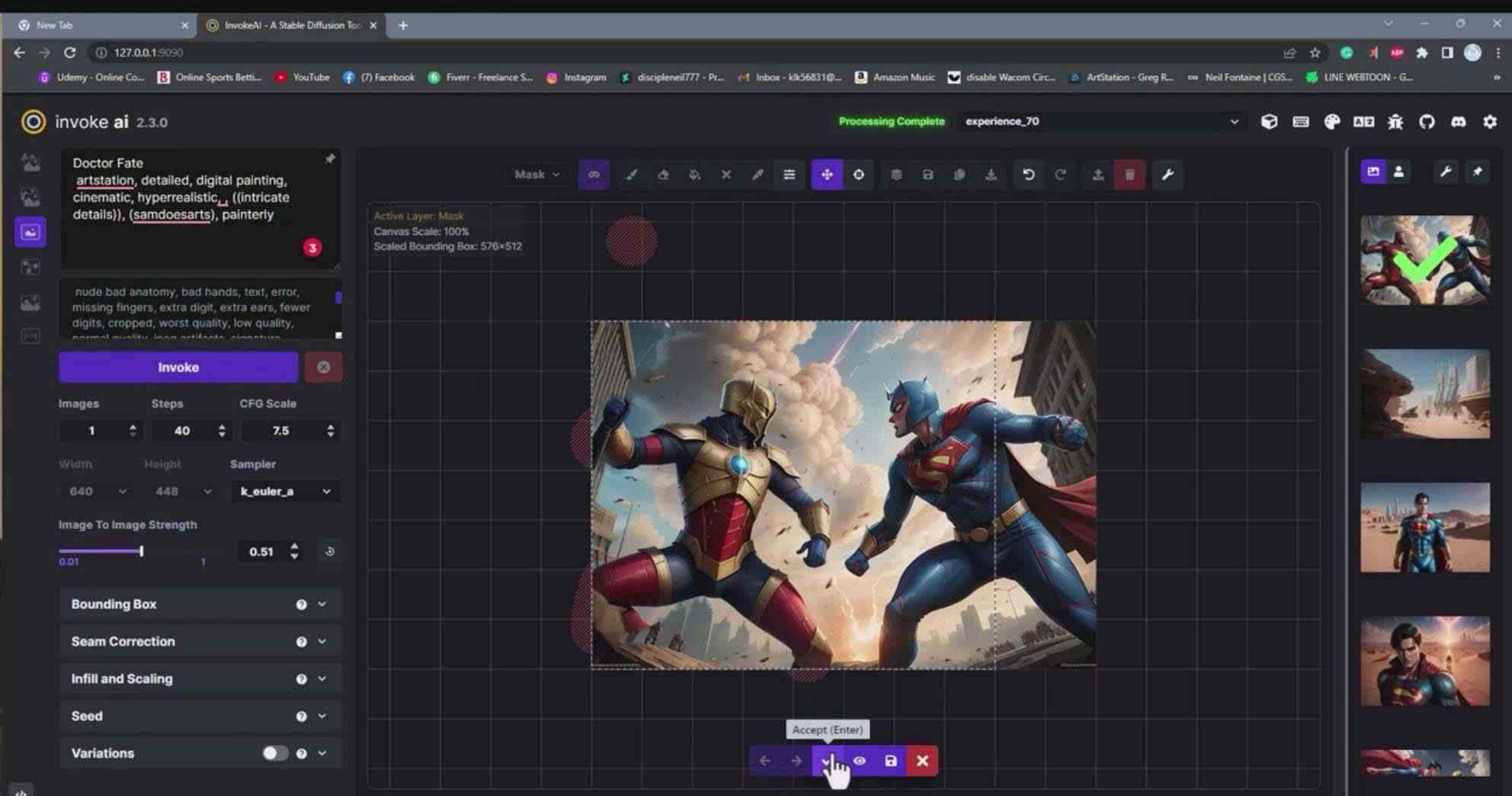 图片[3]-（9760期）Invoke AI 绘画教程-零基础创作可以销售的完美插图-49节-中英字幕-致富学堂