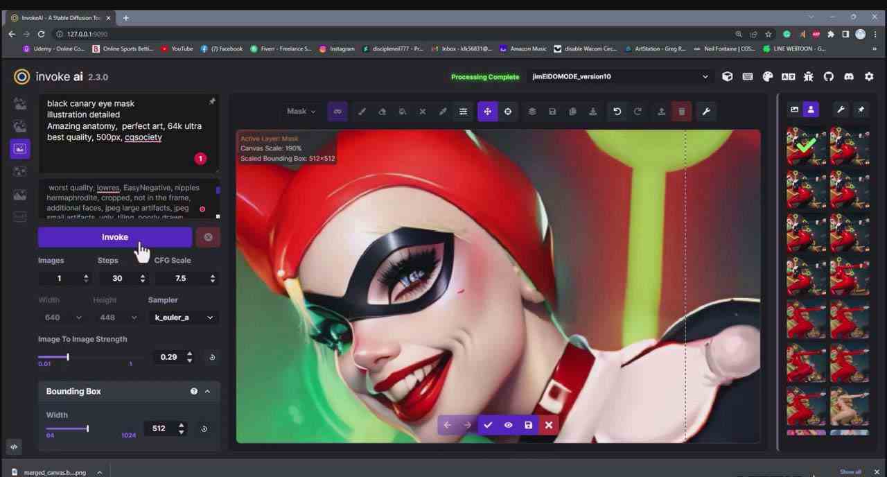 图片[6]-（9760期）Invoke AI 绘画教程-零基础创作可以销售的完美插图-49节-中英字幕-致富学堂