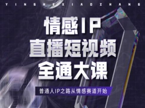 情感IP直播短视频全通大课，普通人IP之路从情感赛道开始-致富学堂
