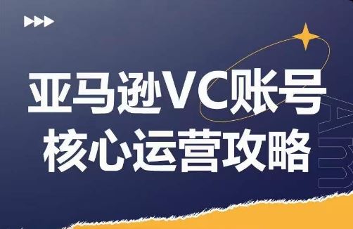 亚马逊VC账号核心玩法解析，实战经验拆解产品模块运营技巧，提升店铺GMV，有效提升运营利润-致富学堂