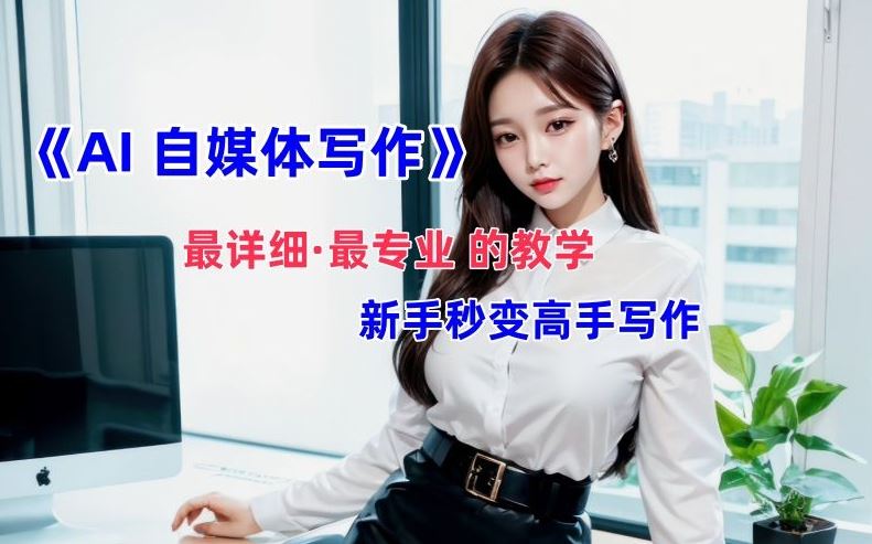 AI自媒体文章创作全网最详细教程，新手秒变写作高手，多方位发展-致富学堂