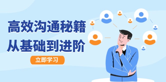 （12754期）高效沟通秘籍：成长有方向，从基础到进阶，图文音频一应俱全-致富学堂