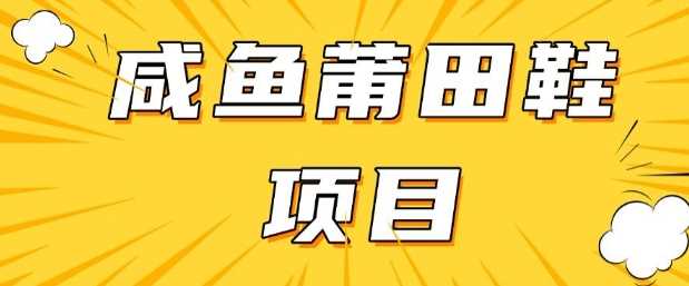 闲鱼高转化项目，手把手教你做，日入3张+(详细教程+货源)-钰霖恒创