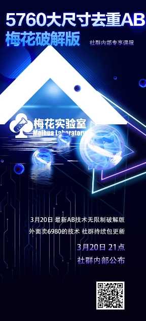 视频号连怼玩法-5760大尺寸去重AB技术-梅花实验室社群专享-致富学堂