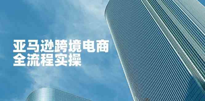 亚马逊跨境电商全流程实操，教你从零开始，掌握店铺运营与广告技巧-致富学堂