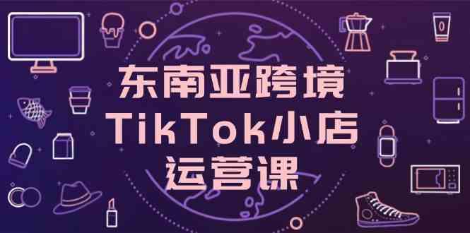 东南亚跨境TikTok小店运营课，掌握店铺设置与流量转化核心技巧-致富学堂
