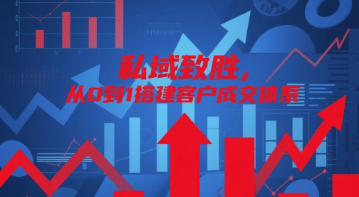 私域致胜，从0到1搭建客户成交体系-致富学堂