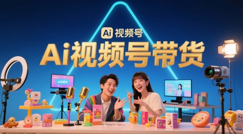 风口已至！AI视频号带货轻松月入过1W，99%的普通人却卡在内容制作门槛-致富学堂