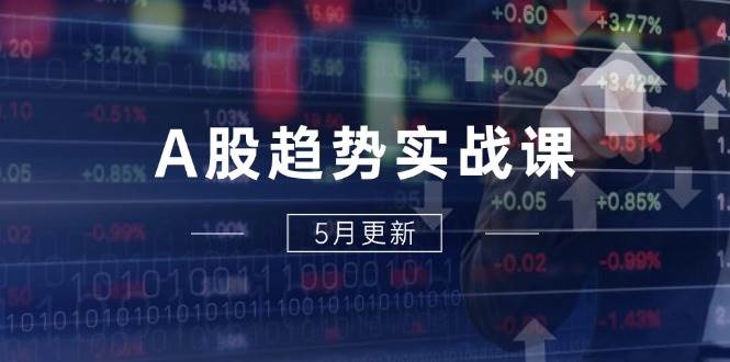 （14808期）A股趋势实战课：主力动向+政策红利，2025全年策略5月更新-致富学堂