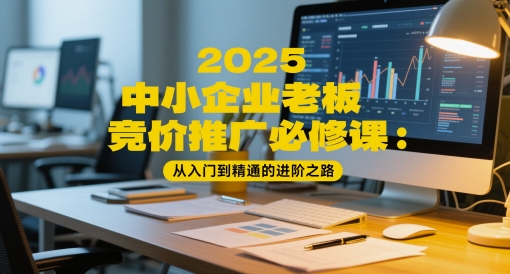 2025中小企业老板竞价推广必修课：从入门到精通的进阶之路-致富学堂