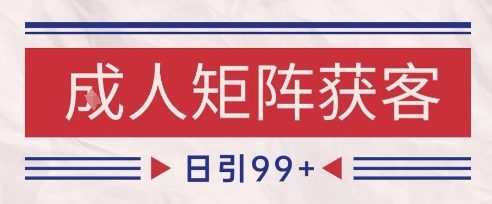 小红书某音橙人赛道引流获客，自热矩阵日引200+【揭秘】-致富学堂