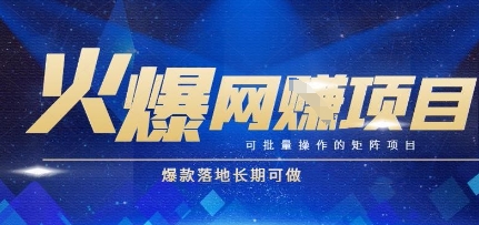 火爆全自动搬砖项目，可批量矩阵操作，爆款落地长期可做【揭秘】-致富学堂