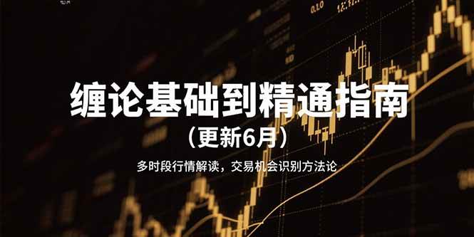 （15184期）缠论基础到精通指南（更新6月）多时段行情解读，交易机会识别方法论-致富学堂