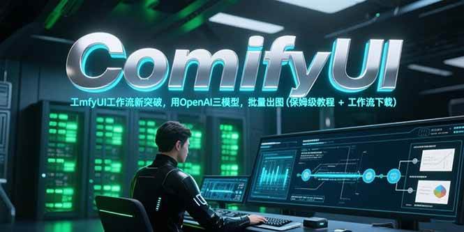 （15191期）ComfyUI工作流新突破，用OpenAI三模型，批量出图(保姆级教程+工作流下载)-致富学堂