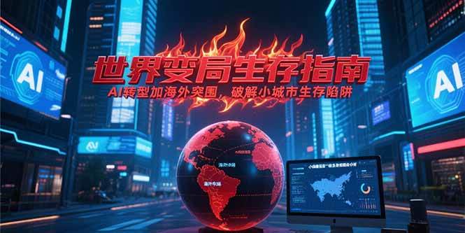 （15220期）付费文章《世界变局生存指南，AI转型加海外突围，破解小城市生存陷阱》-致富学堂