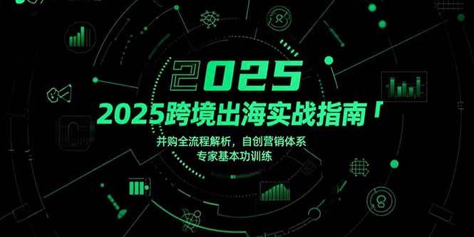 （15503期）2025跨境出海实战指南，并购全流程解析，自创营销体系，专家基本功训练-致富学堂