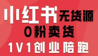 小红书无货源0粉电商课，开店准备、选品策略、笔记撰写、视频剪辑、数据分析、账号打造、资料文档-致富学堂