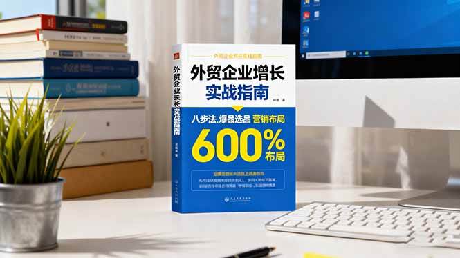 （16296期）外贸企业增长实战指南，八步法、爆品选品、营销布局，业绩增长300%-致富学堂