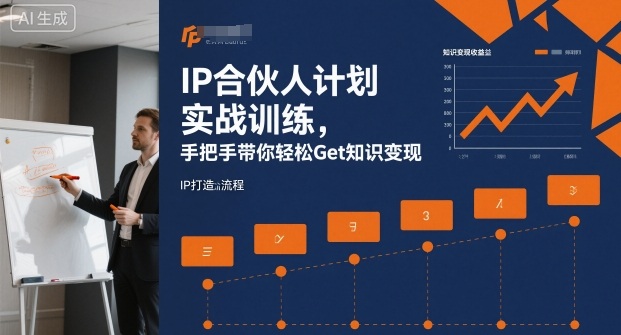 IP合伙人计划实战训练，手把手带你轻松Get知识变现-致富学堂