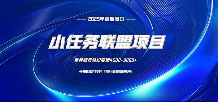 （16521期）小任务联盟项目：一台电脑每天只需10分钟，轻松简单稳定-致富学堂