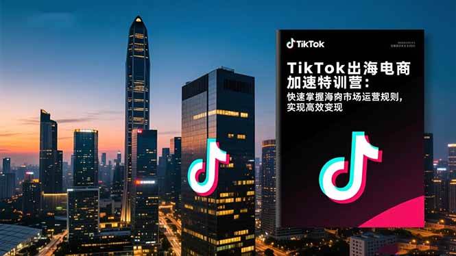 （16535期）TikTok出海电商加速特训营：快速掌握海外市场运营规则，实现高效变现-致富学堂