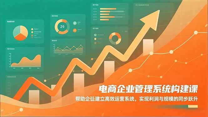（16643期）电商企业管理系统构建课：帮助企业建立高效运营系统，实现利润与规模的同步跃升-致富学堂