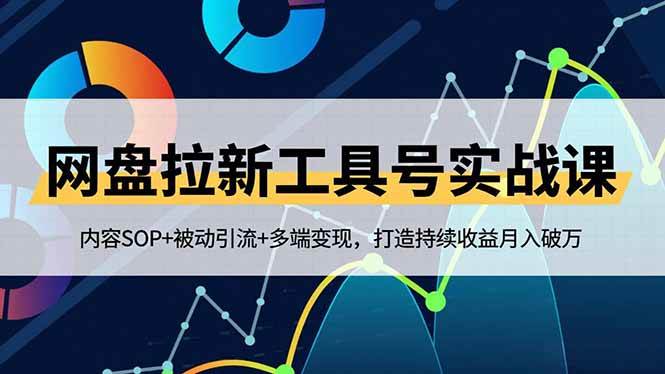 （16687期）网盘拉新工具号实战课，内容SOP+被动引流+多端变现，打造持续收益月入破万-致富学堂